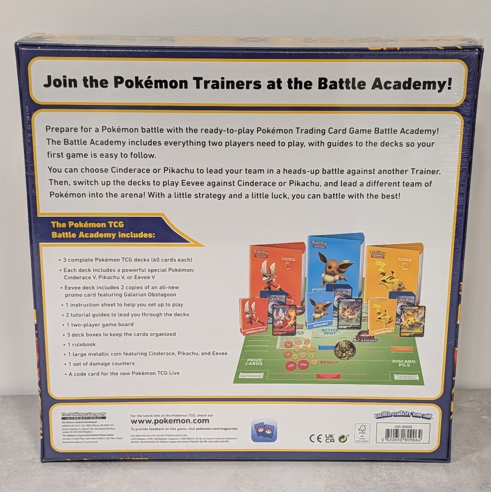 New (Sealed) Pokemon Battle Academy Game - Picture 2 of 2